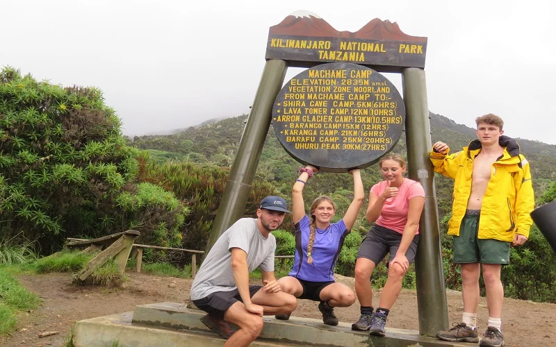 Machame Route 7 Days Private